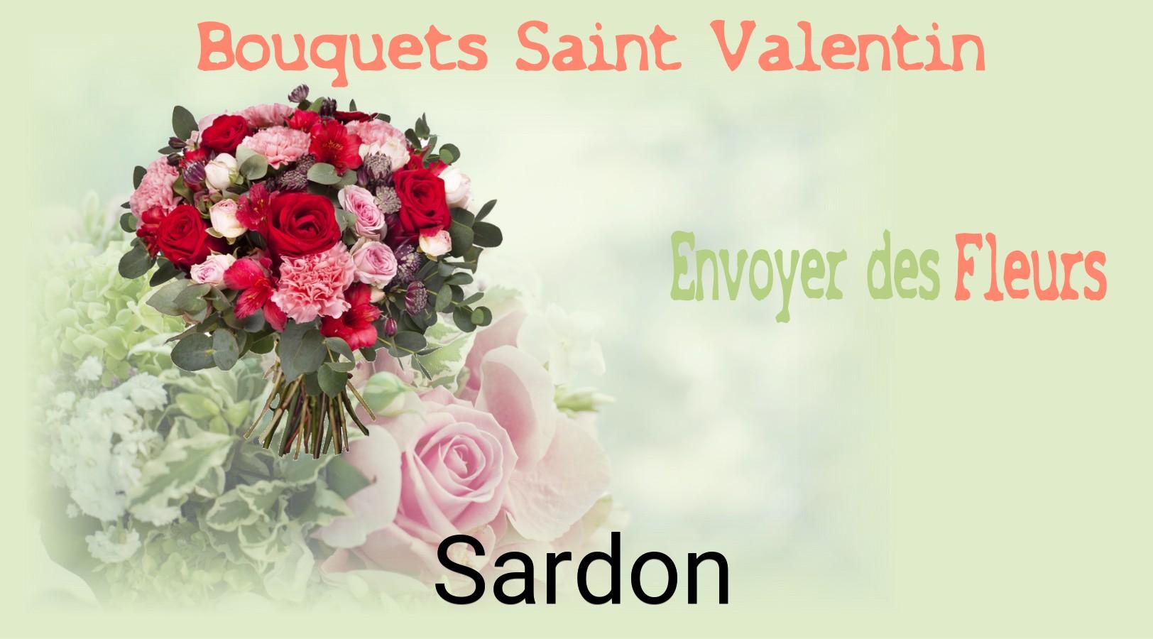 Roses de Saint-Valentin livrées à Sardon